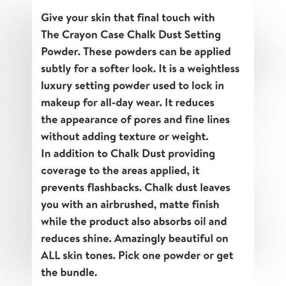 The Crayon Case Chalk Dust - N - Picture 6 of 6